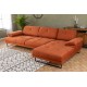 Corner Sofa Mustang Large Right - Orange Orange Corner Sofa Mustang Large Right - Orange Orange