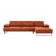 Corner Sofa Mustang Large Right - Orange Orange Corner Sofa Mustang Large Right - Orange Orange