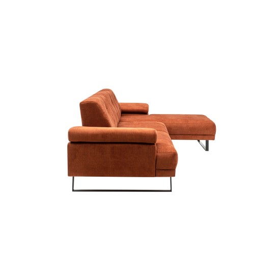 Corner Sofa Mustang Large Right - Orange Orange Corner Sofa Mustang Large Right - Orange Orange