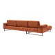 Corner Sofa Mustang Large Left - Orange Orange Corner Sofa Mustang Large Left - Orange Orange