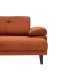Corner Sofa Mustang Large Left - Orange Orange Corner Sofa Mustang Large Left - Orange Orange