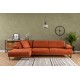 Corner Sofa Mustang Large Left - Orange Orange Corner Sofa Mustang Large Left - Orange Orange