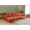 Corner Sofa Mustang Large Left - Orange Orange