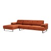 Corner Sofa Mustang Large Left - Orange Orange