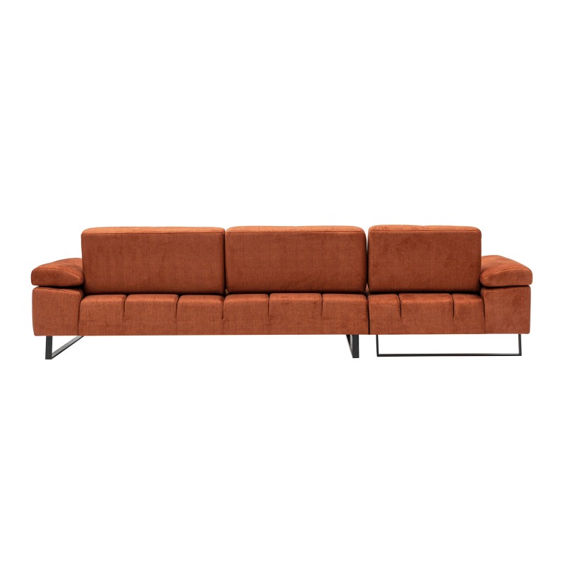 Corner Sofa Mustang Large Left - Orange Orange