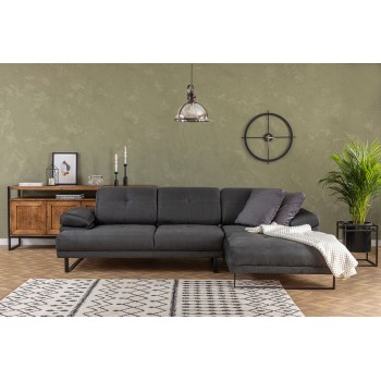 Corner Sofa Mustang Small Right - Anthracite Anthracite