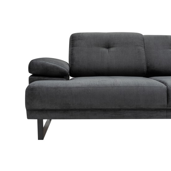 Corner Sofa Mustang Small Right - Anthracite Anthracite Corner Sofa Mustang Small Right - Anthracite Anthracite