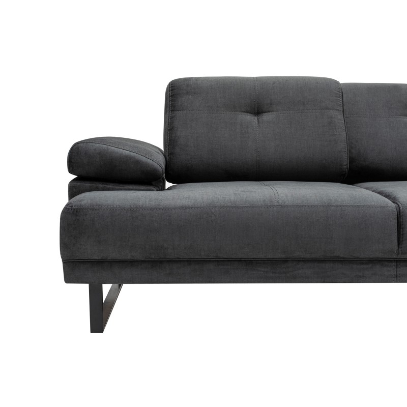 Corner Sofa Mustang Small Right - Anthracite Anthracite