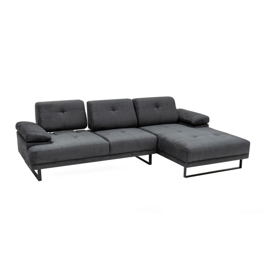 Corner Sofa Mustang Small Right - Anthracite Anthracite Corner Sofa Mustang Small Right - Anthracite Anthracite