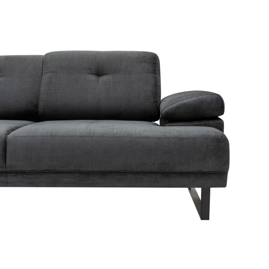 Corner Sofa Mustang Small Left - Anthracite Anthracite Corner Sofa Mustang Small Left - Anthracite Anthracite