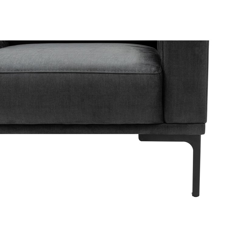 Corner Sofa Mustang Small Left - Anthracite Anthracite
