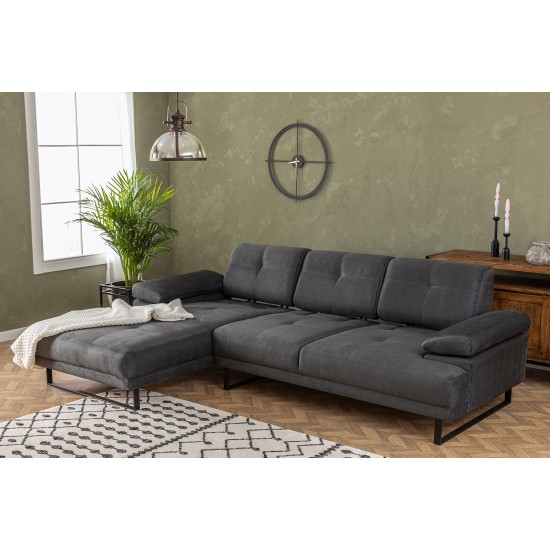 Corner Sofa Mustang Small Left - Anthracite Anthracite Corner Sofa Mustang Small Left - Anthracite Anthracite