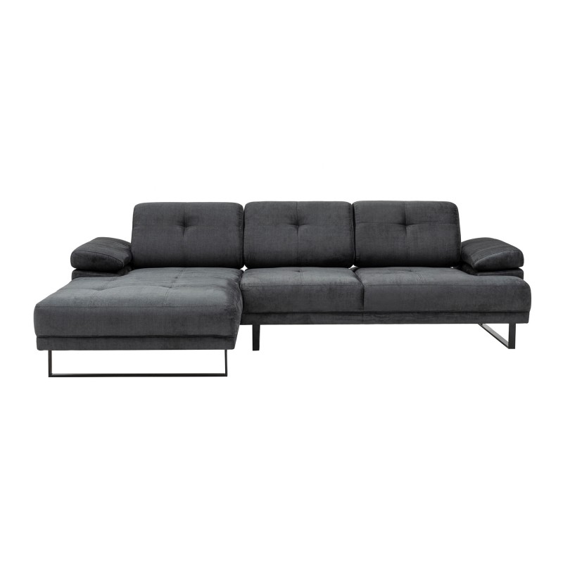 Corner Sofa Mustang Small Left - Anthracite Anthracite
