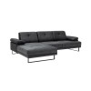 Corner Sofa Mustang Small Left - Anthracite Anthracite