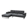 Corner Sofa Mustang Small Left - Anthracite Anthracite