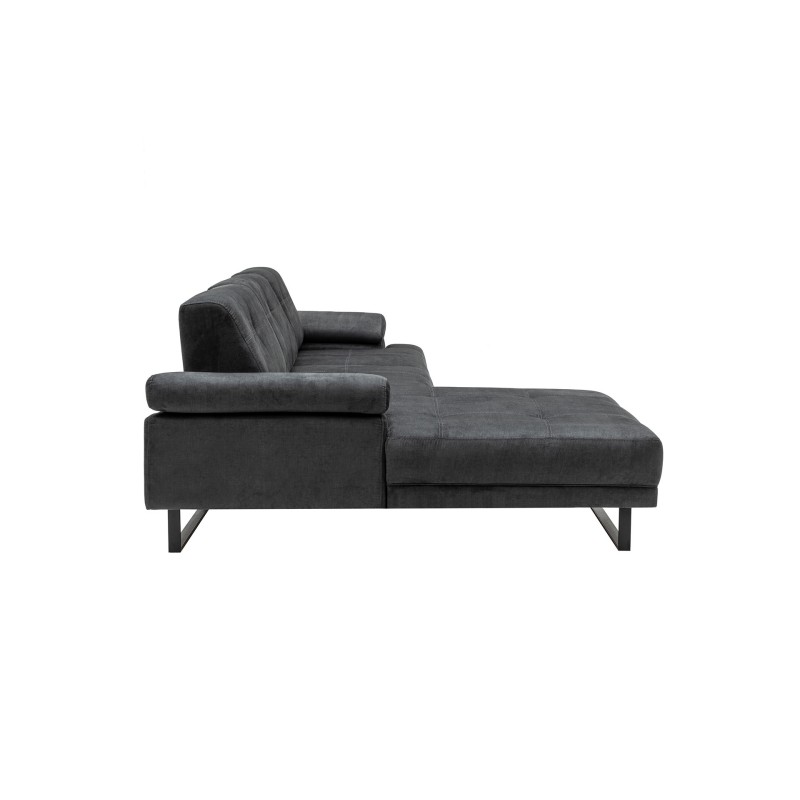 Corner Sofa Mustang Small Left - Anthracite Anthracite