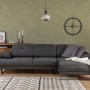Corner Sofa Mustang Large Right - Antracite Anthracite