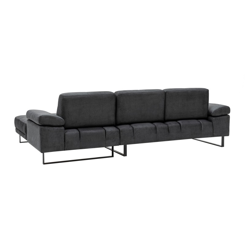 Corner Sofa Mustang Large Right - Antracite Anthracite