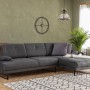 Corner Sofa Mustang Large Right - Antracite Anthracite