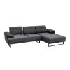 Corner Sofa Mustang Large Right - Antracite Anthracite