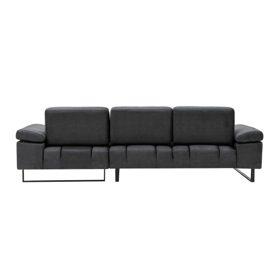 Corner Sofa Mustang Large Right - Antracite Anthracite Corner Sofa Mustang Large Right - Antracite Anthracite