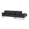 Corner Sofa Mustang Large Left - Anthracite Anthracite
