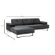 Corner Sofa Mustang Large Left - Anthracite Anthracite Corner Sofa Mustang Large Left - Anthracite Anthracite
