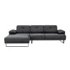 Corner Sofa Mustang Large Left - Anthracite Anthracite