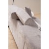 Corner Sofa Frido Left (Chl+3R) - Light Grey Light Grey