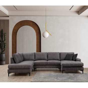 Corner Sofa Porto Corner (EOT-C-02-CHL) - Anthracite Anthracite