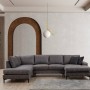 Corner Sofa Porto Corner (EOT-C-02-CHL) - Anthracite Anthracite