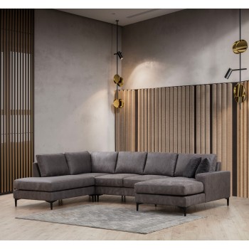 Corner Sofa Porto Corner (EOT-C-02-CHL) - Anthracite Anthracite