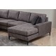 Corner Sofa Porto Corner (EOT-C-02-CHL) - Anthracite Anthracite