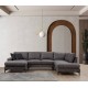 Corner Sofa Porto Corner (CHL-02-C-EOT) - Anthracite Anthracite