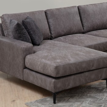 Corner Sofa Porto Corner (CHL-02-C-EOT) - Anthracite Anthracite