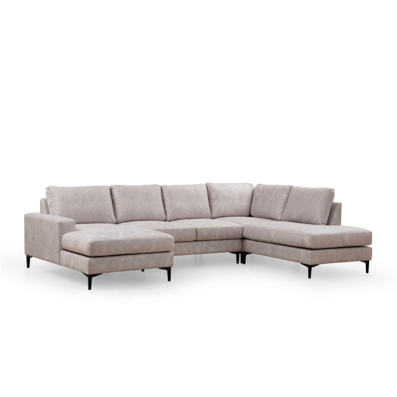 Corner Sofa Porto Corner (CHL-02-C-EOT) - Beige Beige