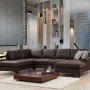 Corner Sofa Porto Corner (EOT-C-02-CHL) - Brown Brown