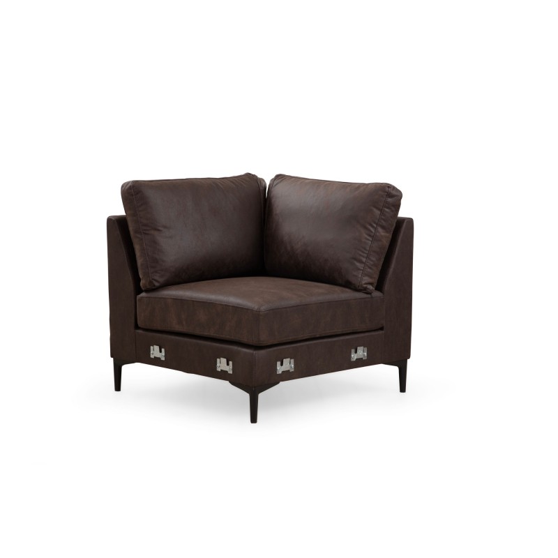 Corner Sofa Porto Corner (EOT-C-02-CHL) - Brown Brown