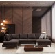 Corner Sofa Porto Corner (EOT-C-02-CHL) - Brown Brown Corner Sofa Porto Corner (EOT-C-02-CHL) - Brown Brown