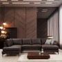 Corner Sofa Porto Corner (EOT-C-02-CHL) - Brown Brown