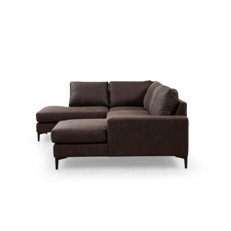 Corner Sofa Porto Corner (EOT-C-02-CHL) - Brown Brown
