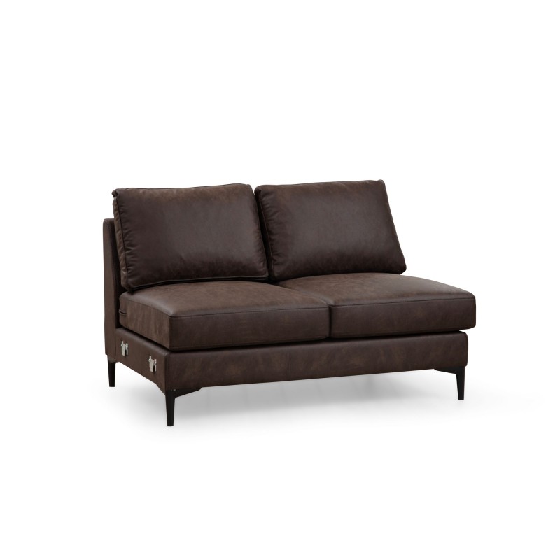 Corner Sofa Porto Corner (EOT-C-02-CHL) - Brown Brown