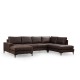 Corner Sofa Porto Corner (CHL-02-C-EOT) - Brown Brown Corner Sofa Porto Corner (CHL-02-C-EOT) - Brown Brown