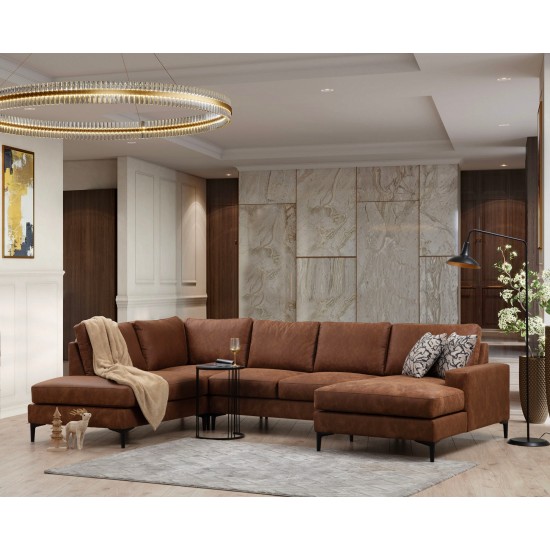 Corner Sofa Porto Corner (EOT-C-02-CHL) - Camel Camel