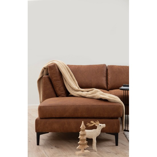 Corner Sofa Porto Corner (EOT-C-02-CHL) - Camel Camel