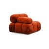Corner Sofa Bubble Corner ( L1-O1-1R -Puf) - Tile Red Tile Red