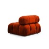Corner Sofa Bubble Corner ( L1-O1-1R -Puf) - Tile Red Tile Red