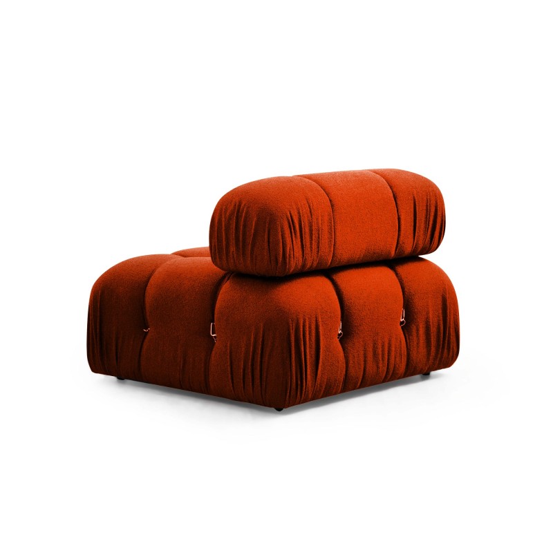 Corner Sofa Bubble Corner ( L1-O1-1R -Puf) - Tile Red Tile Red