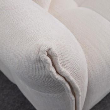 Corner Sofa Boxer Left - White White