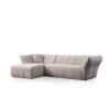 Corner Sofa Boxer Left - White White